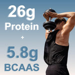 Micro Ingredients protein powder scoop demonstration fitness shake