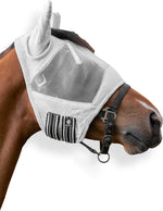 Equinavia Algard soft mesh horse fly mask front view