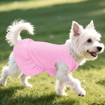 Choyaxo 2 pack pet clothing set for small puppies and kittens side view