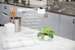 Russell+Hazel office desk memo board polished edges
