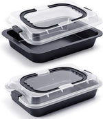 Qinyoung kitchen bakeware set ready for transport