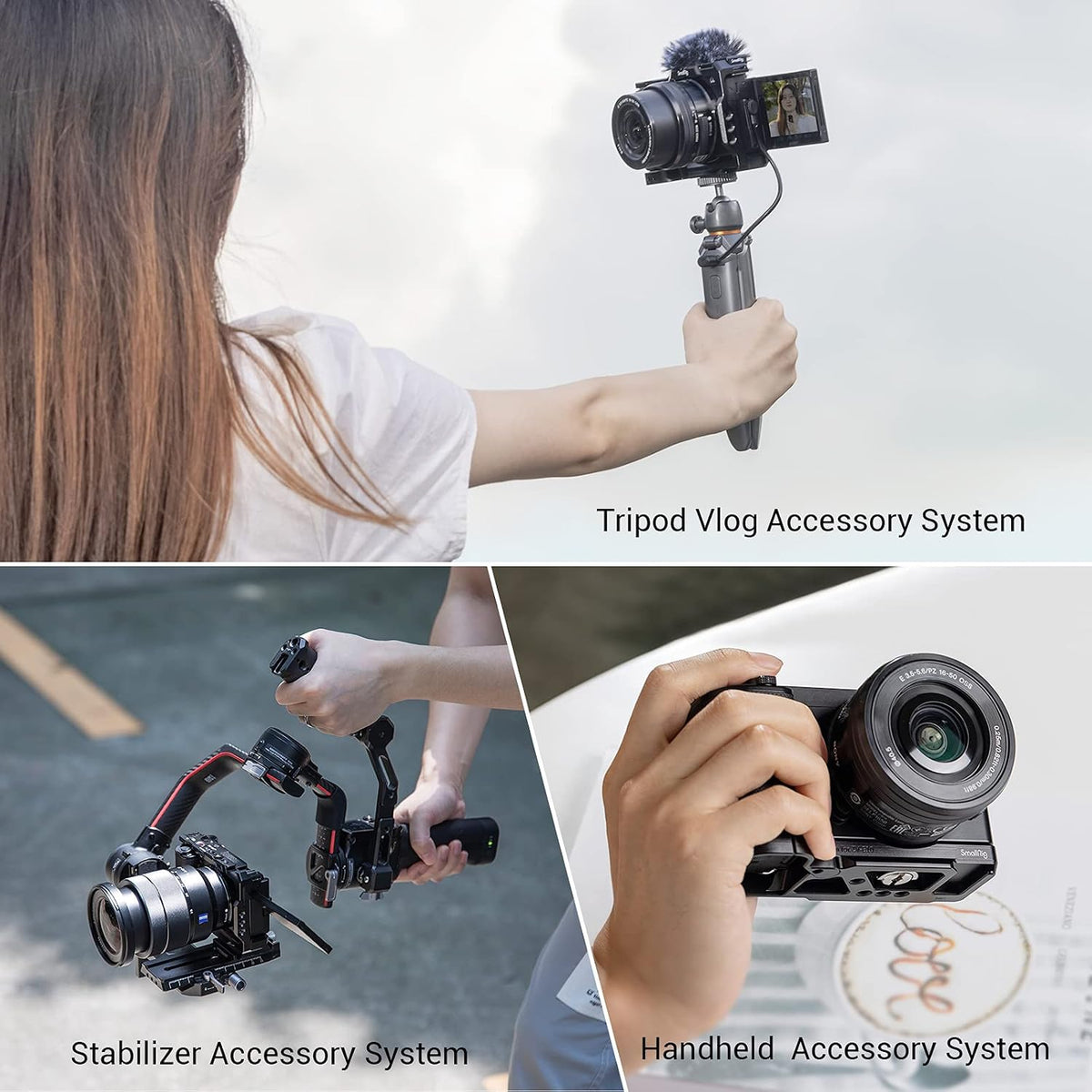 SmallRig camera cage packaging and included components