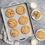 Nordic Ware Procast Baking Sheet side profile with rope handles