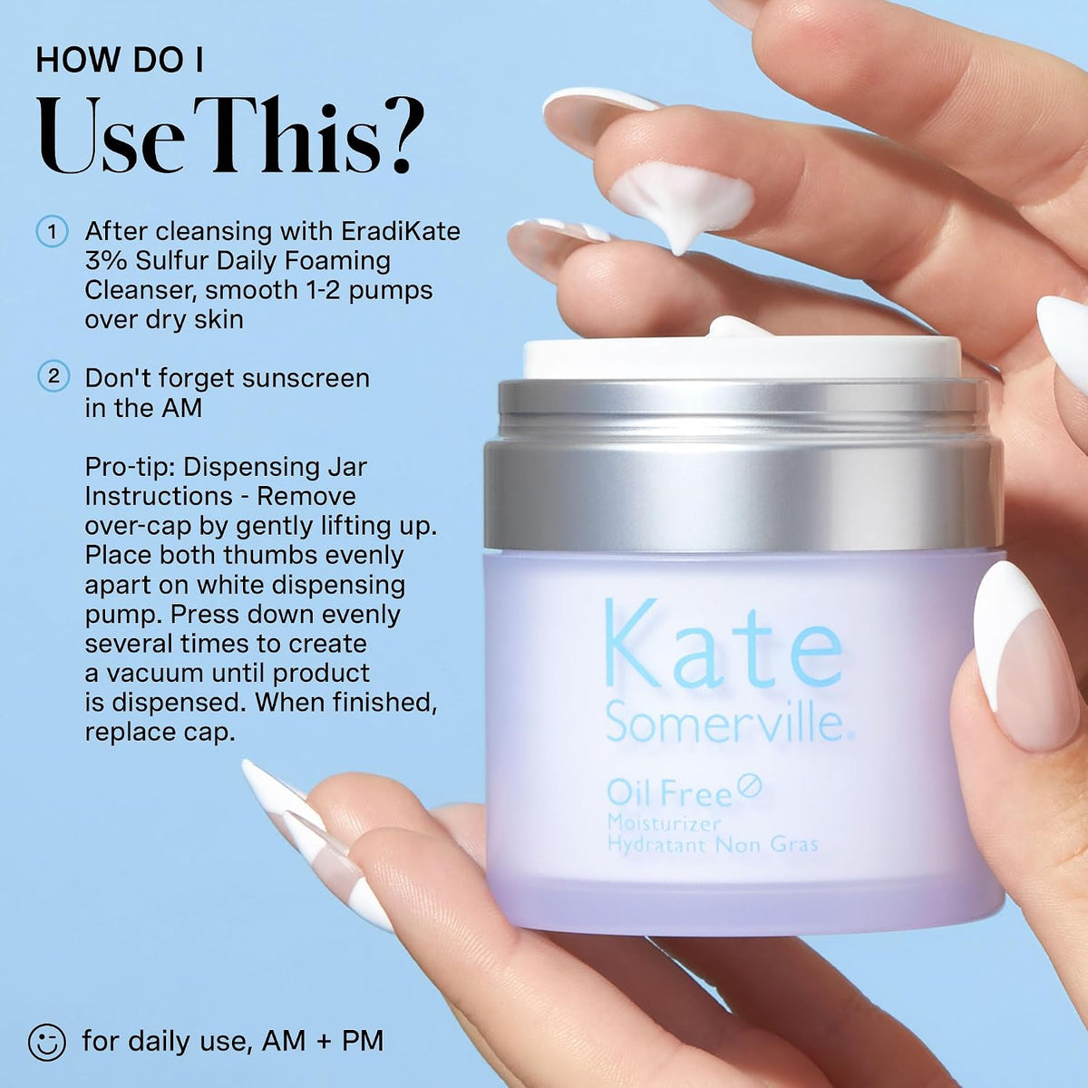 Authentic USA imported oily skin moisturizer formulation details