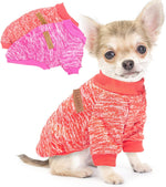 2 Pieces Dog Sweaters for Small Dogs Fall Dog Clothes Male Winter Fleece Pet Sweaters Warm Thick Puppy Outfit Small Dog Sweater for Boy Girl Dogs Teacup Dog, Yorkie, Chihuahua, Pug, XXS,Grey Navy - Image 14