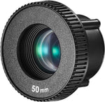 Godox AK-R24 50mm lens front view showing glass element