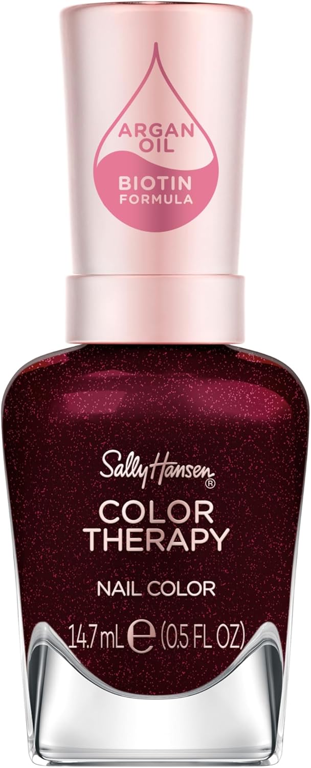 Sally Hansen Color Therapy Nail Polish, Nail and Cuticle Oil Long-Lasting Nail Polish with Gel Shine and Nourishing Care, Pack of 1 - Image 7