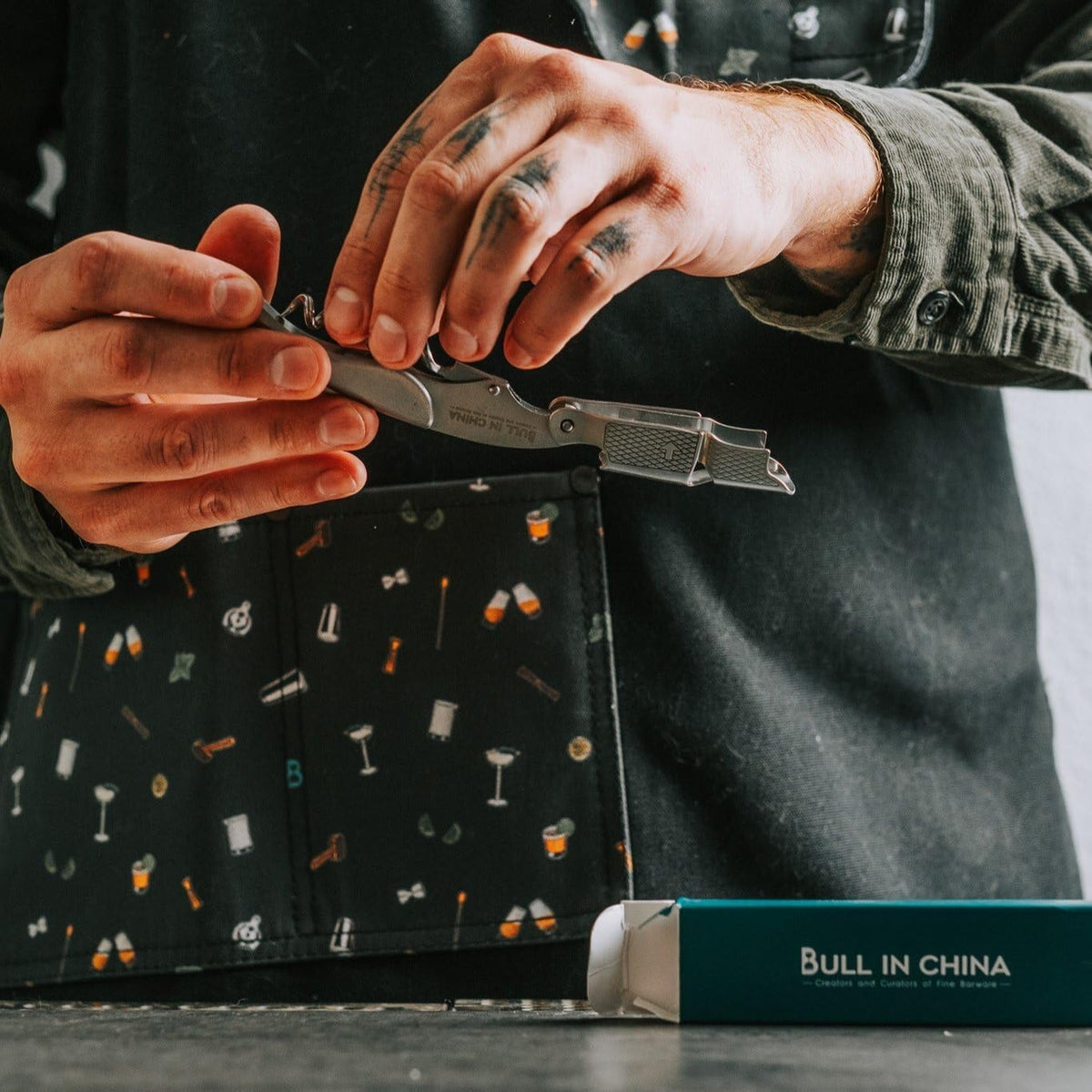 Bull in China premium bar tool packaging and product overview