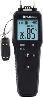 Flir MR60 device shown with charger and accessories
