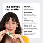 Back label view of Mad Hippie facial moisturizer highlighting the full ingredients list