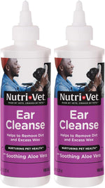 Nutri-Vet Ear Cleanse bottle isolated on white background