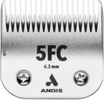 Close up of premium USA imported professional dog clipper blade for thick animal coats