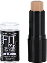 Maybelline Fit Me Shine-Free + Balance Foundation Stick, Multi-Use Face Makeup and Contour Stick For Natural, Matte Coverage, Porcelain, 1 Count - Image 9