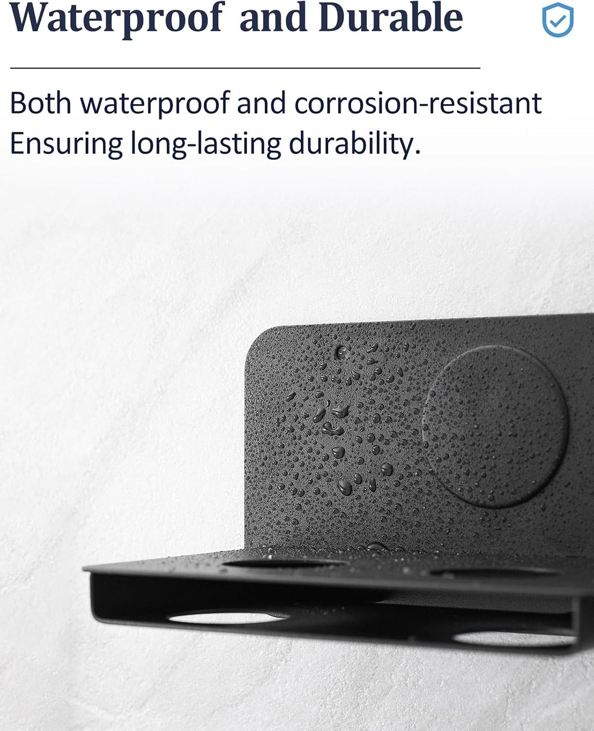 Dysolve metal storage organizer highlighting rubber protective pads