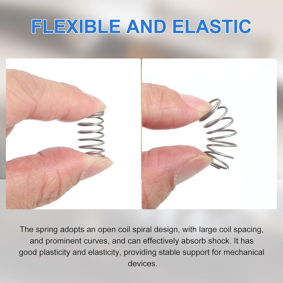 Uxcell 1mm wire diameter springs pair