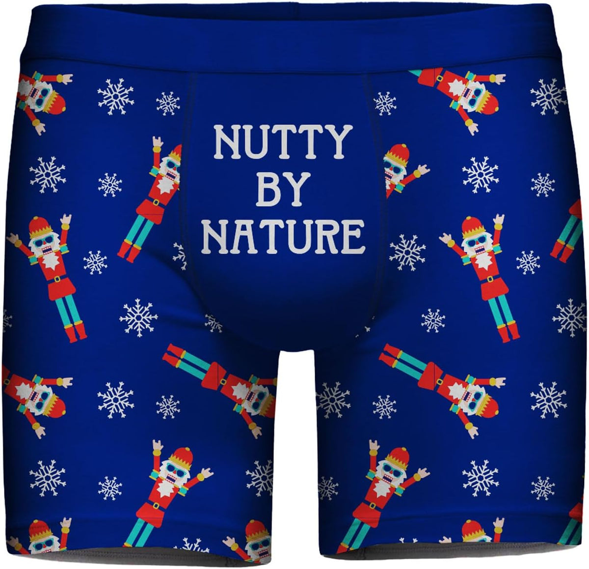 Tipsy Elves holiday boxer briefs packaging and design
