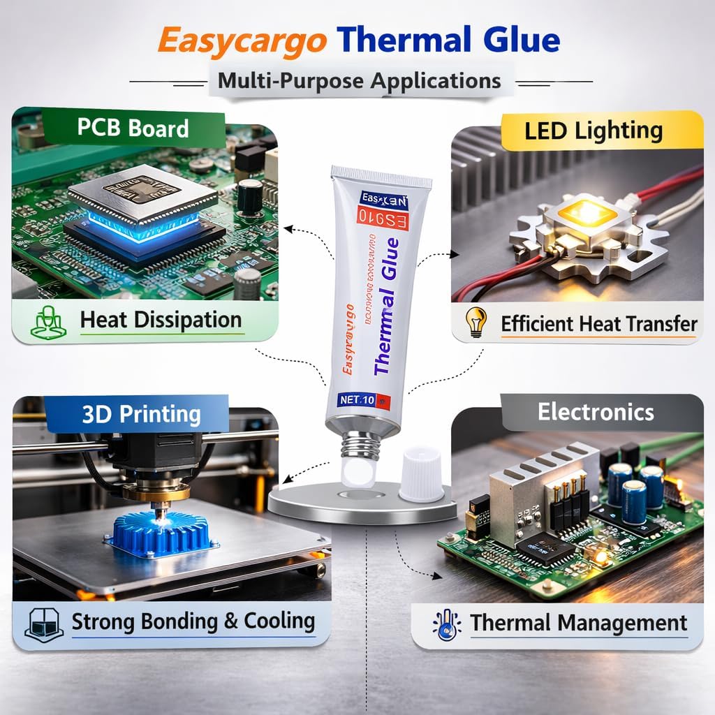 Easycargo thermal plaster adhesive retail box
