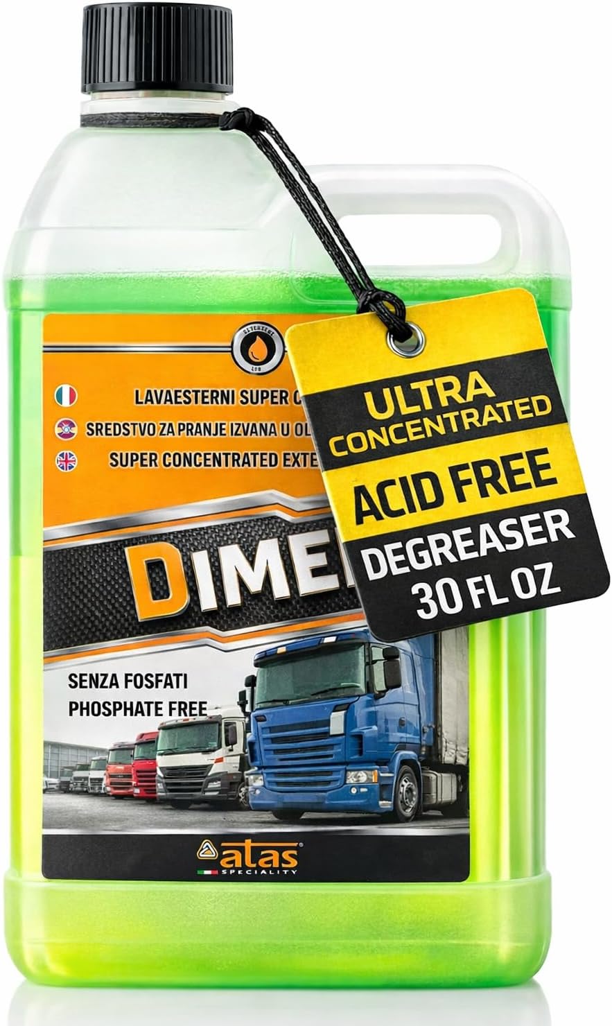 ATAS Speciality Dimer 900ml heavy duty cleaner front view