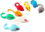 Durable plastic body internal rattle beads design for feline auditory engagement