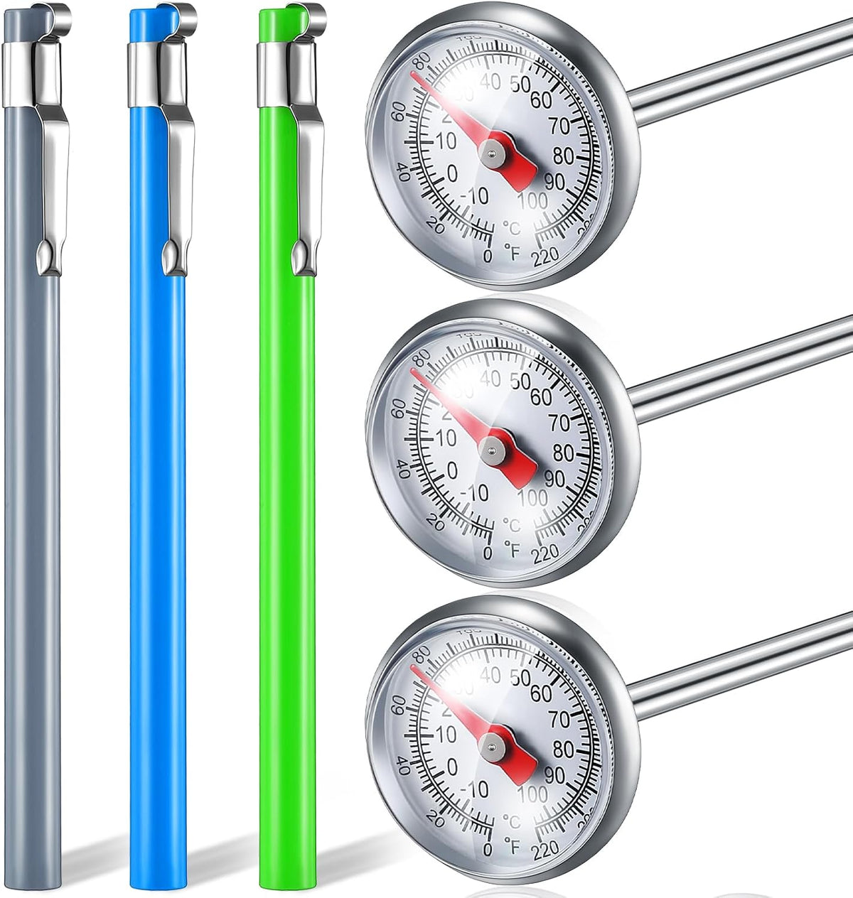 Xuhal kitchen thermometer set of 12 lifestyle shot