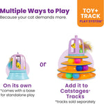 Catstages touch-activated toy with feathers