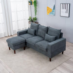 Panana living room couch medium-firm seat cushion view