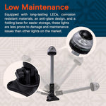 Online Led boat stern light illuminated in dark environment