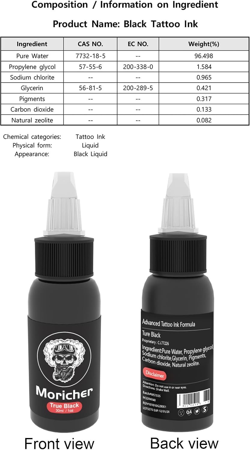 Moricher complete beginner tattoo supply kit accessories
