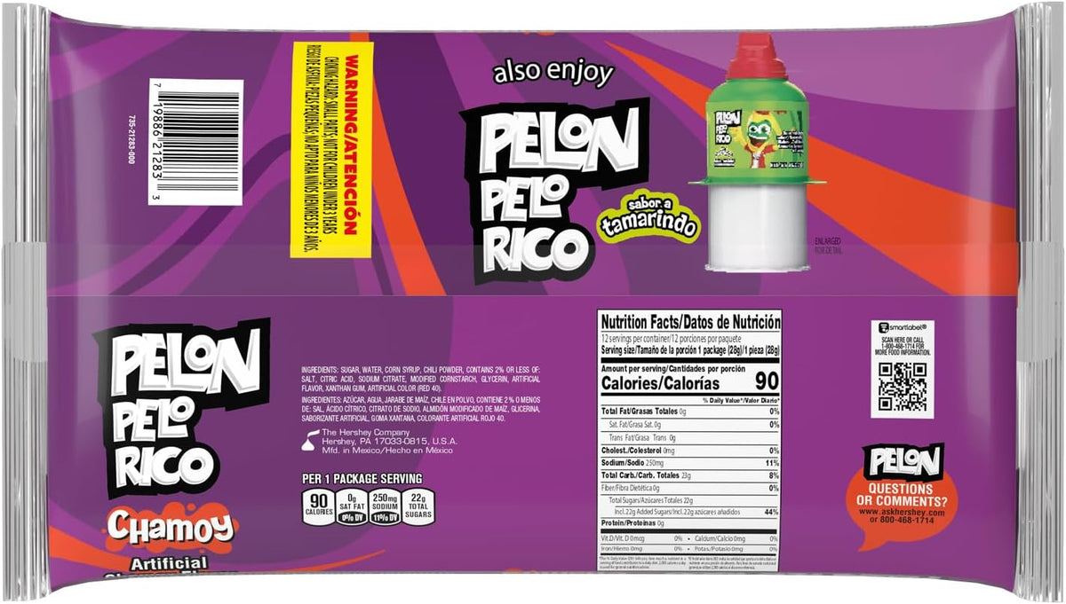 Pelon Pelo Rico Chamoy candy 1 ounce squeeze bottle
