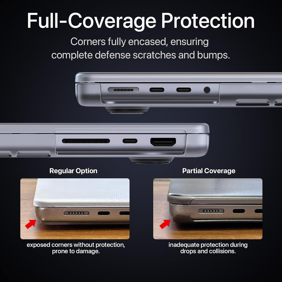 Soonjet MacBook Pro case bottom ventilation design