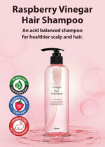 APieu Raspberry Vinegar Hair Shampoo pump bottle design