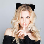 ACO-UINT cute cat hairband worn for costume and party styling
