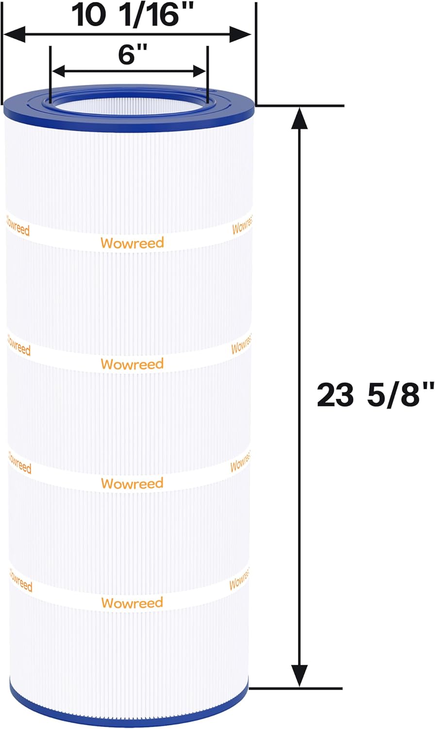 Wowreed replacement pool filter top opening detail