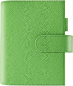 Genuine Leather Cover for A6 Notebooks, Fits Hobonichi Techo Original,Midori MD Planners, Leuchtturm1917 and Stalogy with Pen Loop, Card Slots, Side Pockets, Back Pocket and Bookmarks (Pink) - Image 13