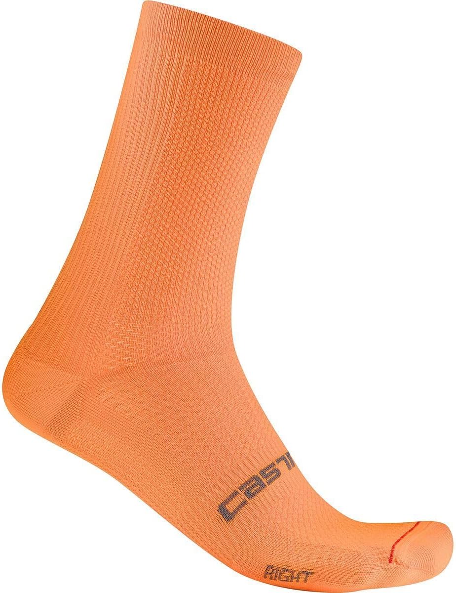 Castelli Men’s Espresso 18 Cycling Sock front view performance apparel