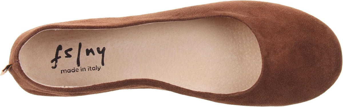 French Sole women's ballet flat back heel profile.