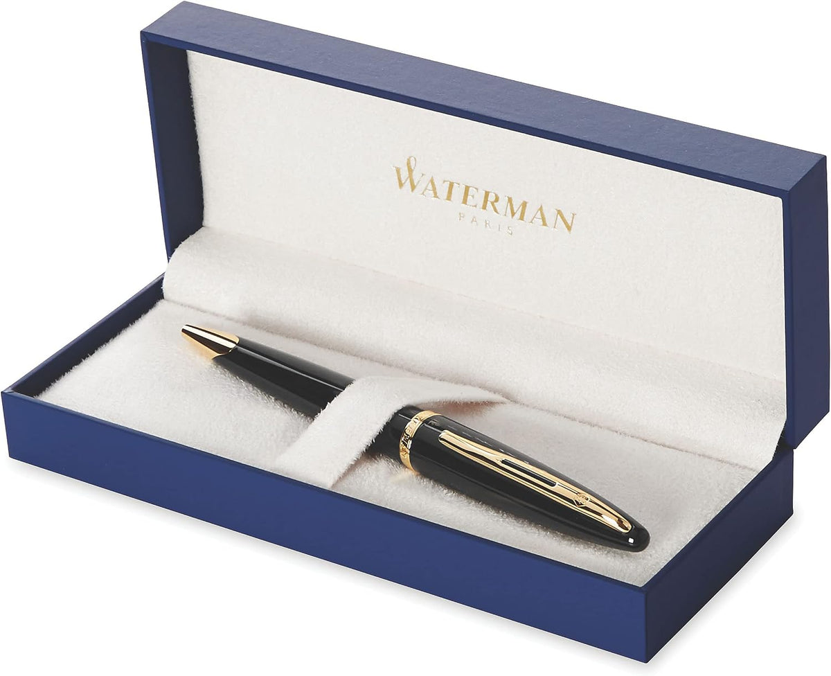 Waterman Carène essential ballpoint pen showing the twist action mechanism
