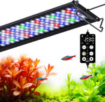 SEAOURA Full Spectrum Aquarium Light with 24/7 Timer for 12-18in Fish Tank | high PAR LEDs for plant growth, 3 timers + memory, 20 dimming, 15min fade, adjustable brackets, slim aluminum - Image 12