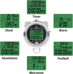 LAOPAO Melt Stopwatch, Clock Daily Rainproof Digital Timer for Sports Match,Competition,Coach,Referee,Training,Timing - Image 2