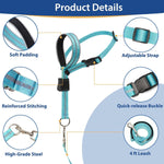 Safe no pull dog nose leash for medium and large dogs