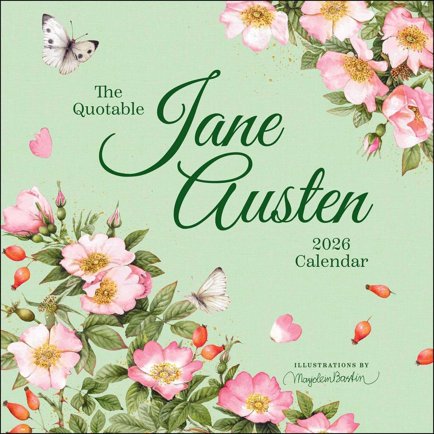 The Quotable Jane Austen 2026 Wall Calendar - Image 1