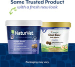NaturVet Stool Ease 40 count container side view