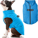Gooby Puffer Vest - Grape, Small - Ultra Thin Zip Up Windbreaker with Dual D Ring Leash - Water Resistant Dog Sweater Coat for Small Dogs - Image 12