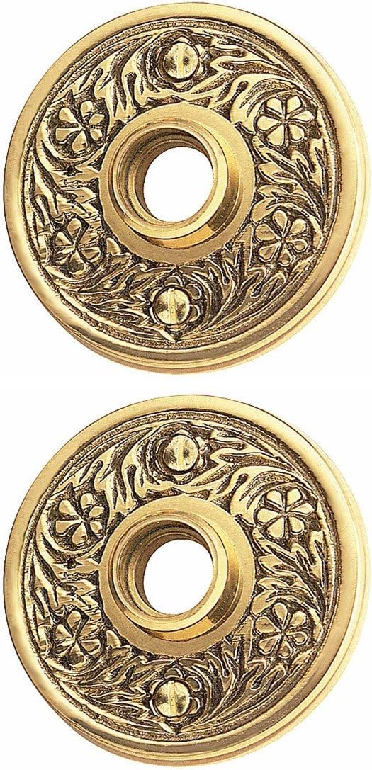 Renovators Supply Manufacturing Door Knob Rosette front view