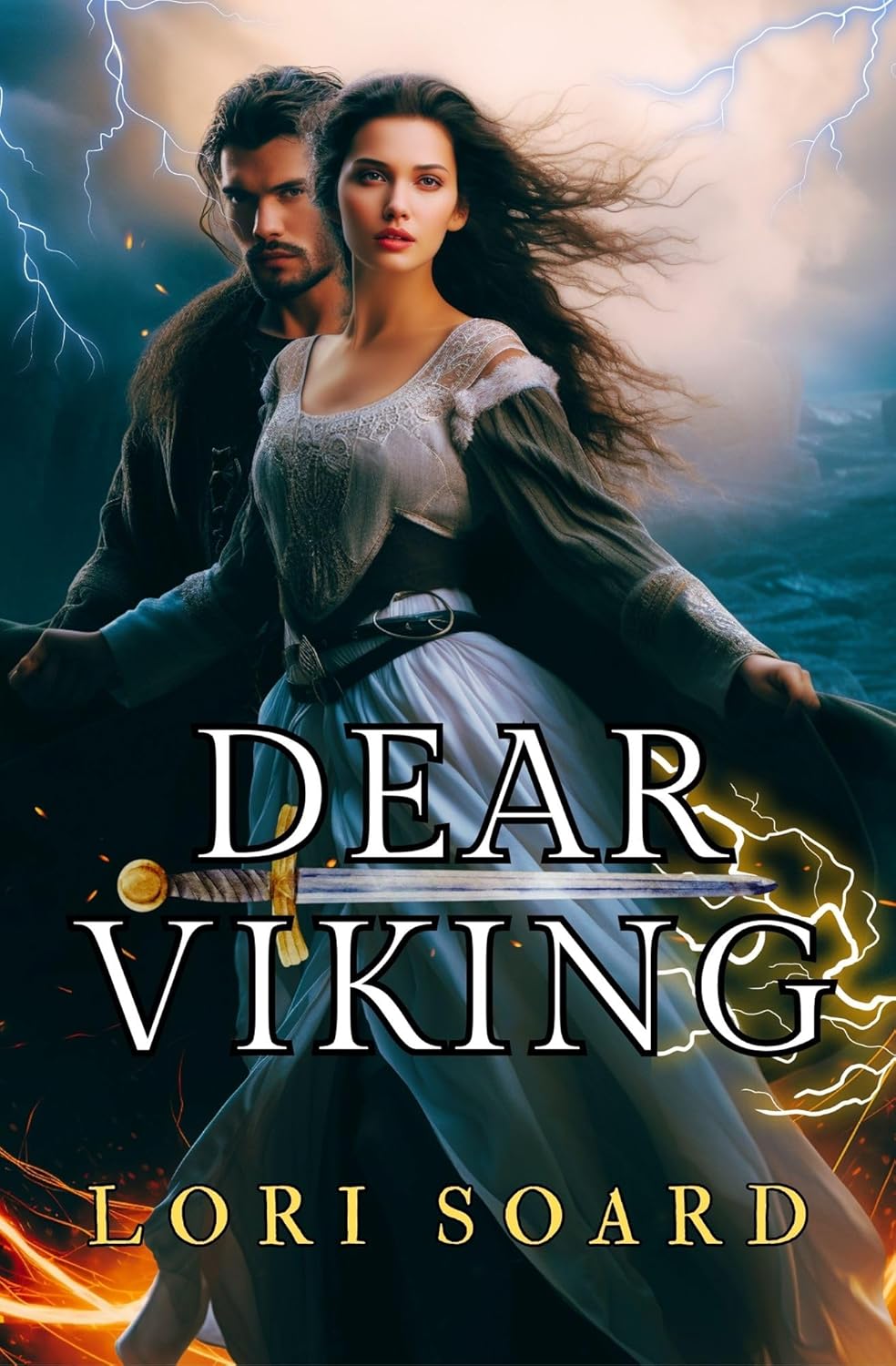 Lori Soard Dear Viking historical romance novel front cover book artwork