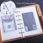 Antner budget planner insert pouches packed