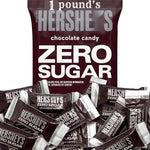Premium imported American zero sugar chocolate pieces poured into a serving bowl.