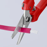 Knipex surgical steel shears side profile