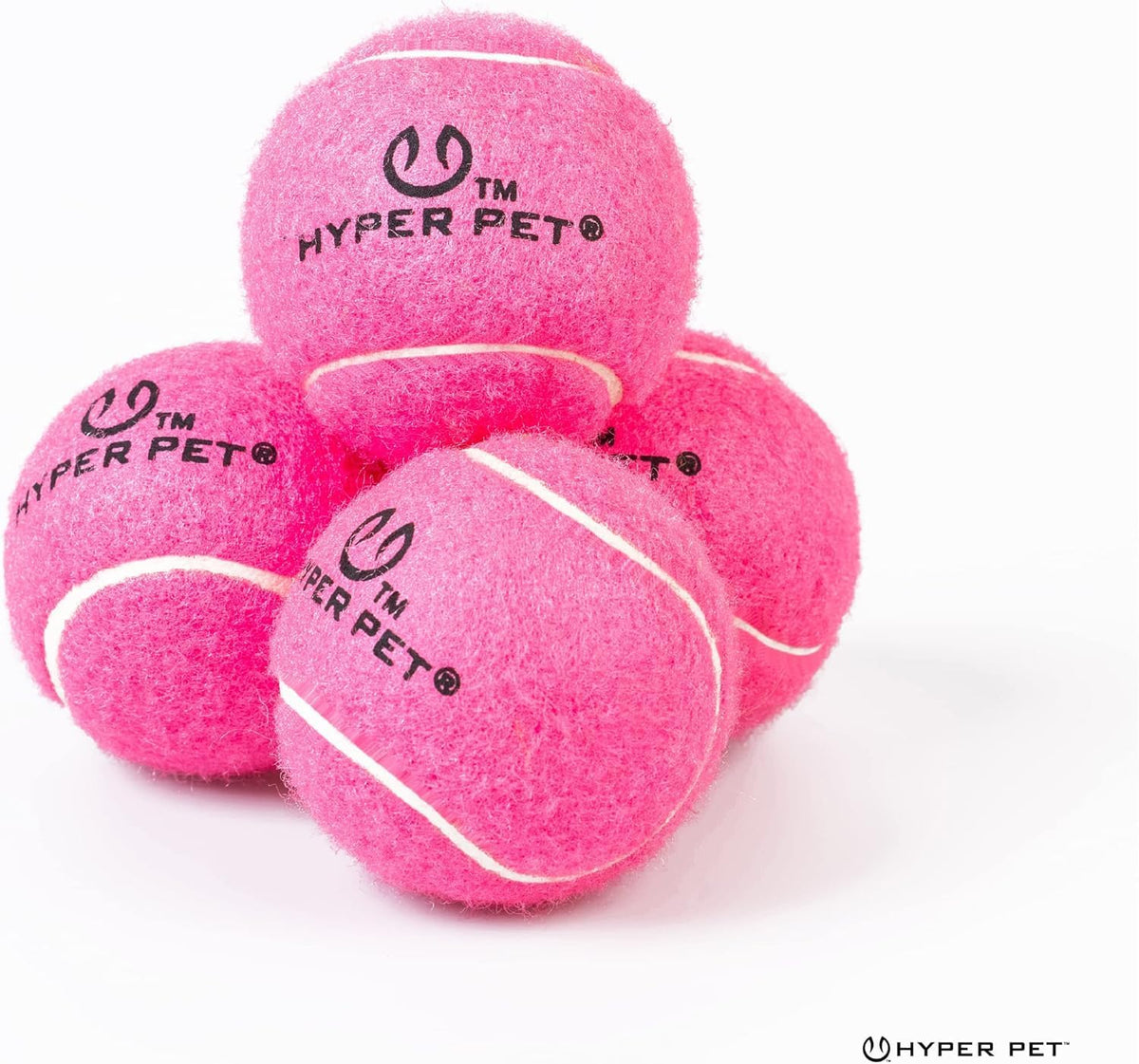 Hyper Pet mini tennis balls floating in water