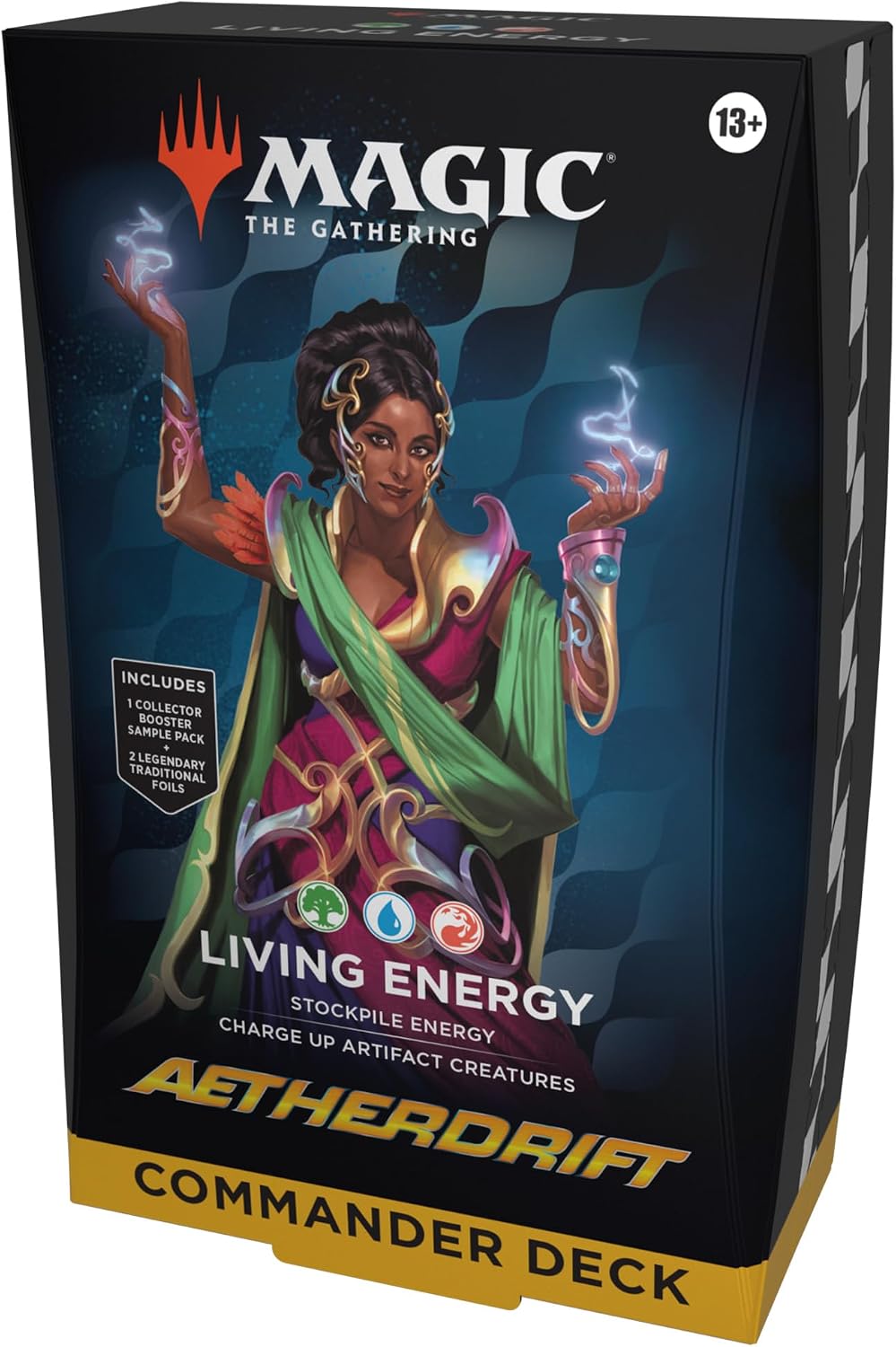 Complete contents spread for Aetherdrift Eternal Might